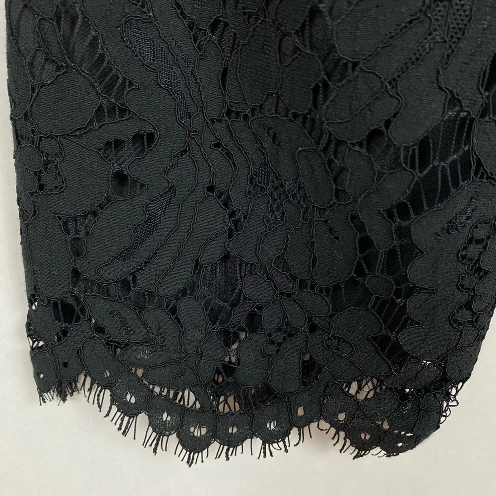 J Crew Peyton Black Lace Pants - Picture 7 of 10